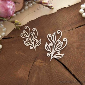 Гілка з завитками 5, больш. WOODChic