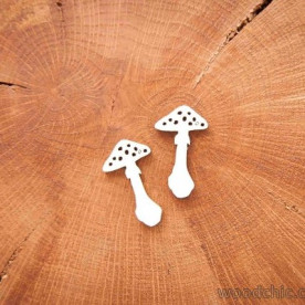 Чипборд Набор Мухоморчики WOODChic
