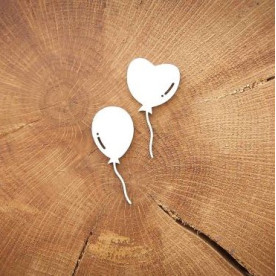 Чипборд Воздушные шары WOODChic