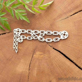 Чіпборд Підвіска Ланцюги з шестернями (ліва) WOODChic