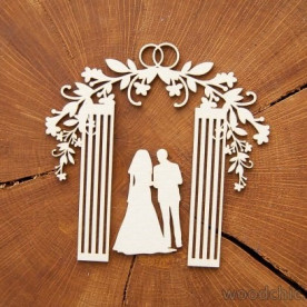 Чіпборд Набір Весільна арка WOODChic