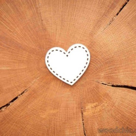 Чіпборд Серце рядок WOODChic