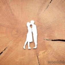 Чіпборд Закохана пара. поцілунок WOODChic