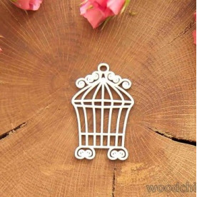 Чипборд Клетка WOODChic
