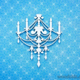Чипборд Подвесная люстра WOODChic