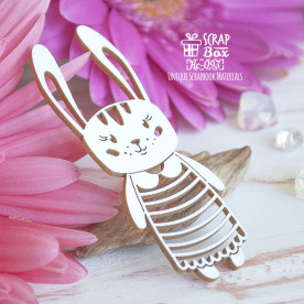 Чипборд мама Зайка Hc-093 , Scrapbox