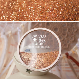 Гліттер Венеціанське золото Qb-007, Scrapbox