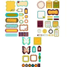 Набір вирубування для журналінга Fabulous Die-Cut Journal Labels від Chatterbox