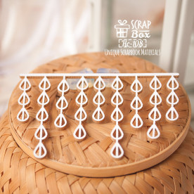 Чипборд Дождь Hc-108 , Scrapbox