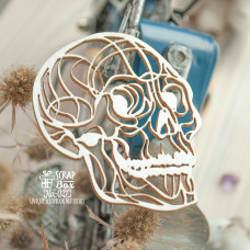 Чіпборд лінійний череп Ha-027, Scrapbox