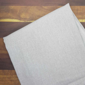 Ткань хлопок Однотонная серая, 25х55 см