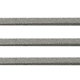 Шнур искусственная замша, 2.5 мм, 1 м, светло-серый