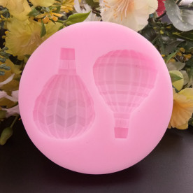 Силіконовий молд Повітряна куля, 85 мм, розмір кулі 53х33 мм