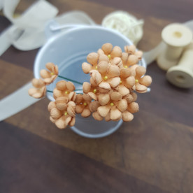 Набор незабудок, 5 шт, 1 см, карамельный, Цветочная Фея