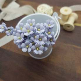 Набор незабудок, 5 шт, 1 см, сиреневый, Цветочная Фея