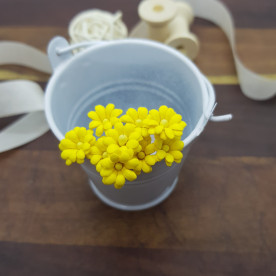 Набор ромашек, 5 шт, желтый, Цветочная Фея