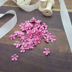 Набор цветочков-заготовок 1, 50 шт, 1 см, розовый, Цветочная Фея