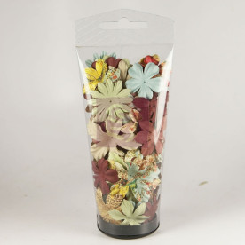 Набор декоративных цветов Essentials - Romantique от Prima