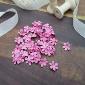 Набор цветочков-заготовок 2, 50 шт, 1 см, розовый, Цветочная Фея