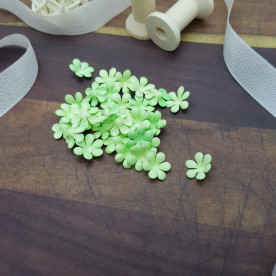 Набір квіточок-заготовок 2, 50 шт, 1 см, м'ятний, Квіткова Фея