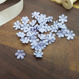 Набор цветочков-заготовок 2, 50 шт, 1 см, сиреневый, Цветочная Фея