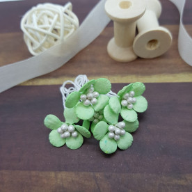 Квітка ломикаменю, 1 шт, 20 мм, м'ятний, Квіткова Фея