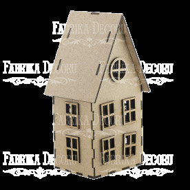Заготовка для декорирования Домик-1 #104, Фабрика Декору