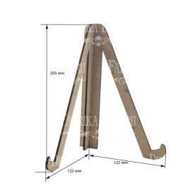 Підставка для плоского декору # 079, Фабрика Декору