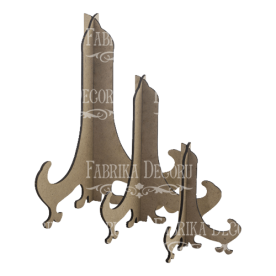 Набор подставок для плоского декора (3шт) #075, Фабрика Декору