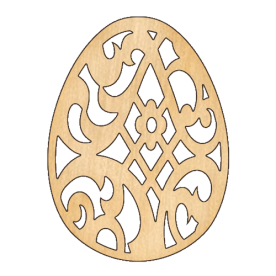 Заготовка из фанеры №239 Пасхальное яйцо-56, Фабрика Декору