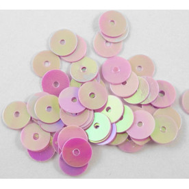 Набір паєток рожево-бузковий, 6 мм, 5 грам