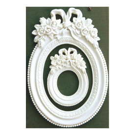 Полімерні рамочки Blanc Fleur Oval, 15х10.5 см, Prima