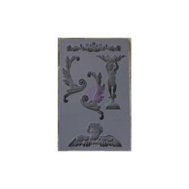 Силиконовая форма (молд) Baroque #5, 15х20 см, Prima Marketing