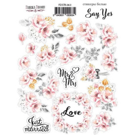 Набір наклейок (стікерів) # 063, Say Yes, Фабрика Декору