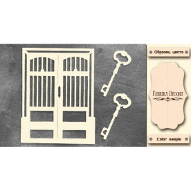 Набор чипбордов Sentimental story 3 color_Milk, Фабрика Декору