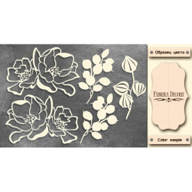 Набор чипбордов,ов Sentimental story 2 color_Milk, Фабрика Декору