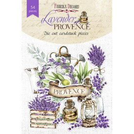 Набор высечек, коллекция Lavender provence, 54шт, Фабрика Декору