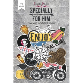 Набір вирубування, колекція Specially for him, 78шт, Фабрика Декору