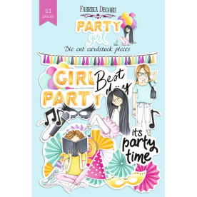 Набор высечек, коллекция Party girl, 61шт, Фабрика Декору