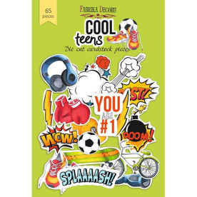 Набір вирубування, колекція Cool Teens, 65шт, Фабрика Декору