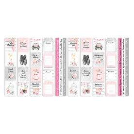 Набор полос с картинками для декорирования Say Yes, Фабрика Декору