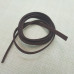 Замшевый шнур, коричневый, 120 см, 6 мм