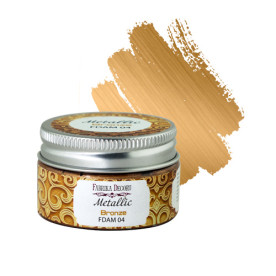 Краска металлик Бронза, 30 мл, Фабрика Декору