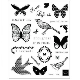 Набор акриловых штампов Fabulous Clear Stamps, Chatterbox