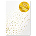 Ацетатний лист з фольгуванням Golden Maxi Drops A4-1, Фабрика Декору