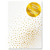 Ацетатный лист с фольгированием Golden Maxi Drops A4, Фабрика Декору
