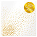 Ацетатний лист з фольгуванням Golden Maxi Drops, Фабрика Декору