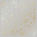 Лист одностороннього паперу з фольгуванням, Golden Pion Gray, 30,5х30,5 см, Фабрика Декору