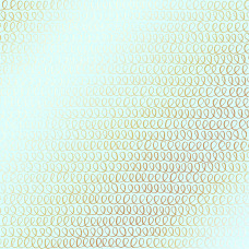 Лист одн. бумаги с фольг. Golden Loops Mint Фабрика Декора