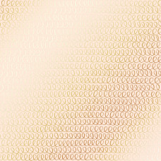 Лист одн. бумаги с фольг. Golden Loops Beige